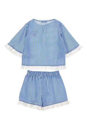 completo in cotone blu MONNALISA KIDS | 19G50170489956